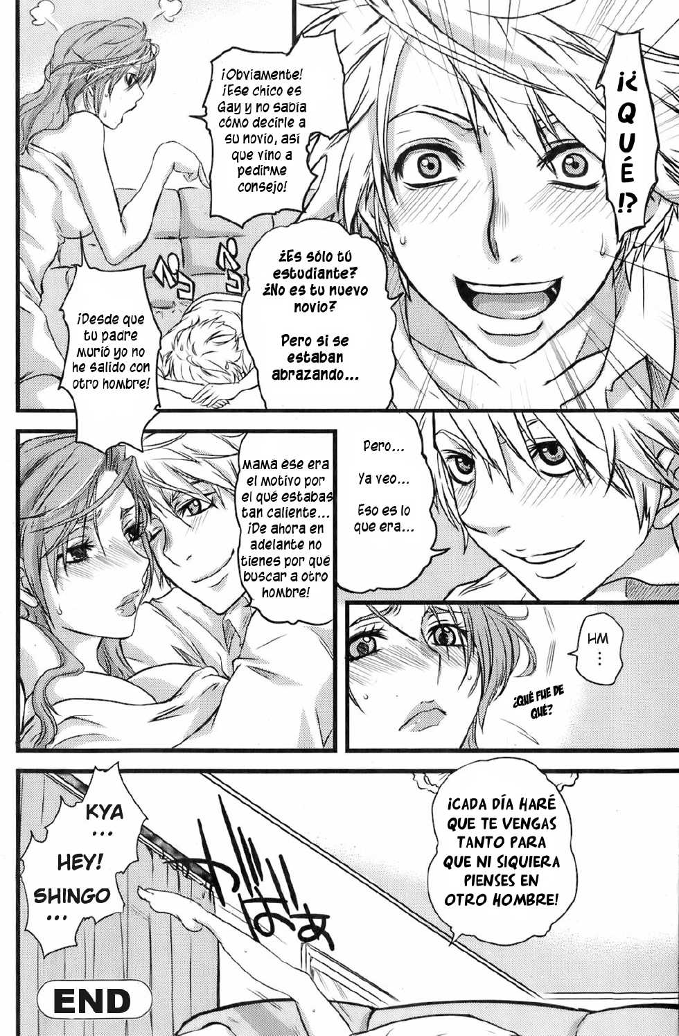 [Tigusa Suzume] With Mother (Comic Orekano! 2008-04 Vol. 1) [Spanish] [Nightmare Fansub] [Decensored] - Page 16