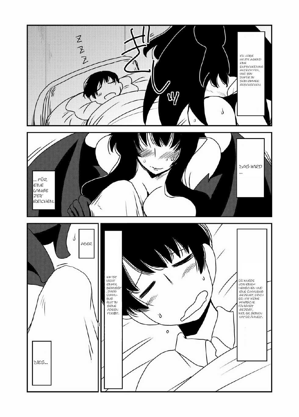 [Hroz] Succubus na Okaa-san. | Sukkubus Mutter [German] [Freizeitübersetzter ETS] [Digital] - Page 4