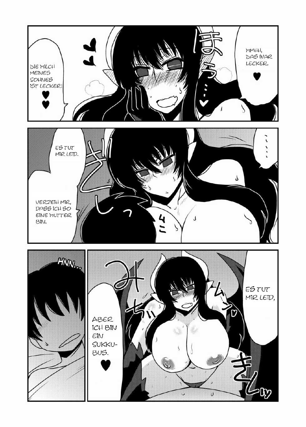 [Hroz] Succubus na Okaa-san. | Sukkubus Mutter [German] [Freizeitübersetzter ETS] [Digital] - Page 9