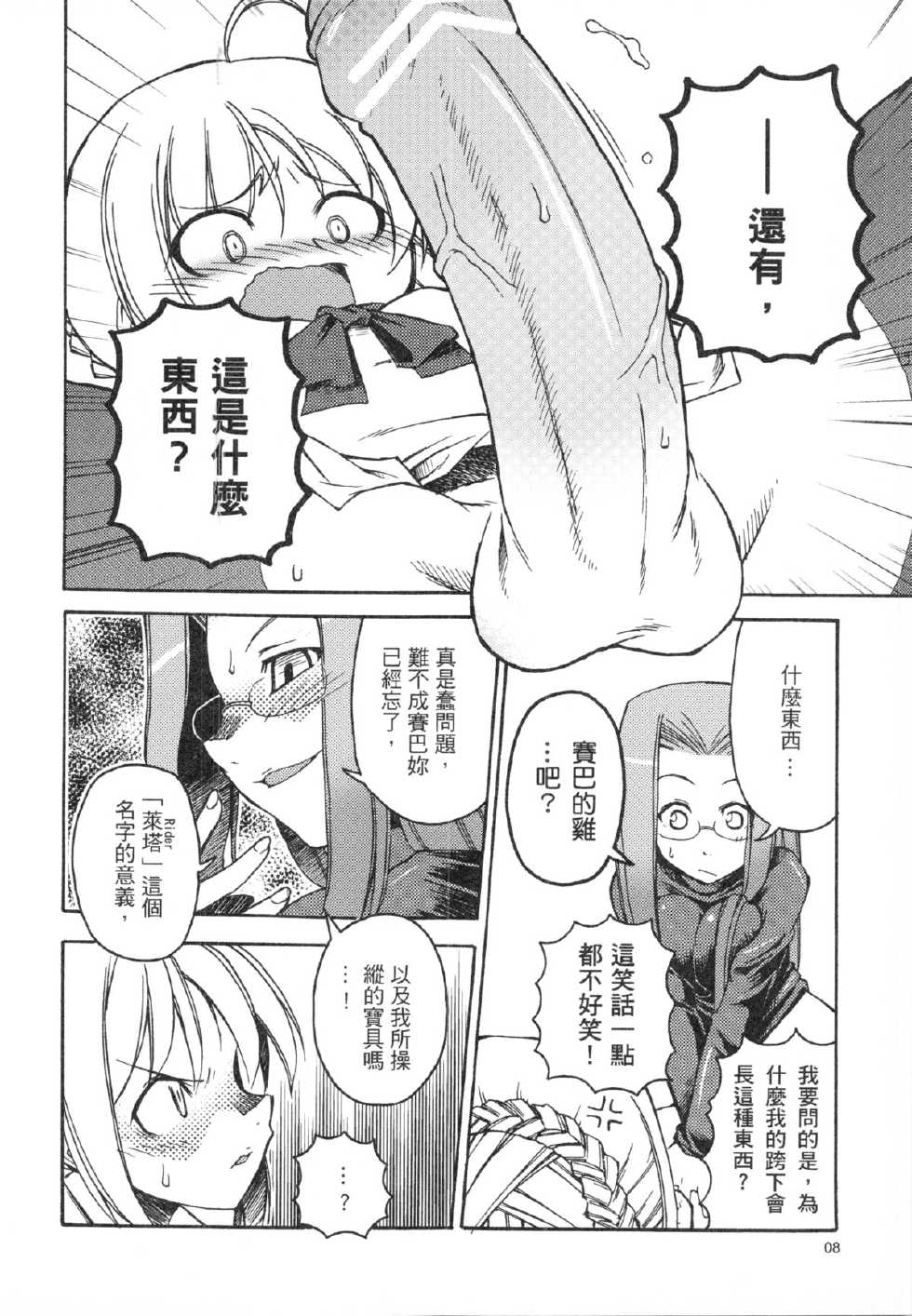 (FF9) [Genshokuya (Mimura Ryou)] Kishi to Kihei no Ichinichi (Fate/hollow ataraxia) [Chinese] - Page 8