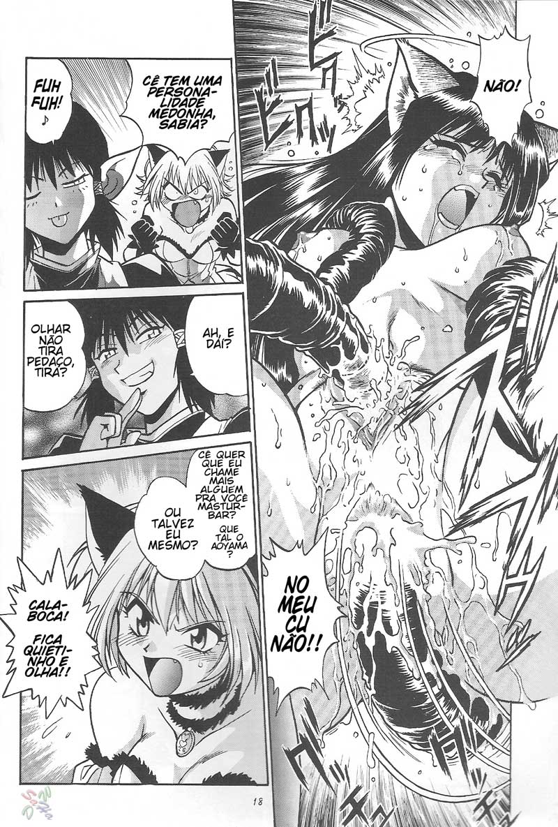 (CR32) [Studio Katsudon (Manabe Jouji)] Tokyo Myu Myu (Tokyo Mew Mew [Mew Mew Power]) (Portuguese) - Page 16