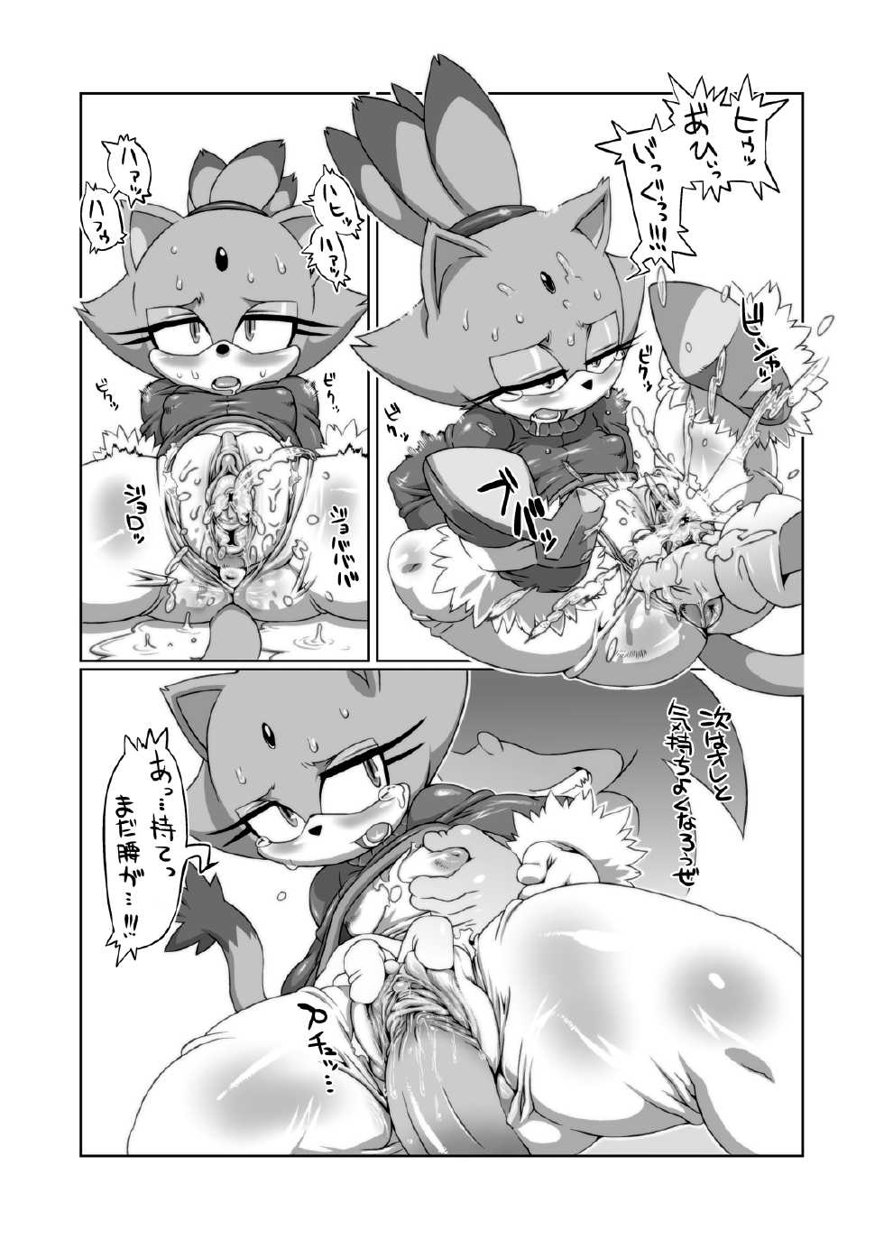 [Umasugiyu (Nezumin)] Hotondo Sonic (Sonic The Hedgehog) [Decensored] - Page 8