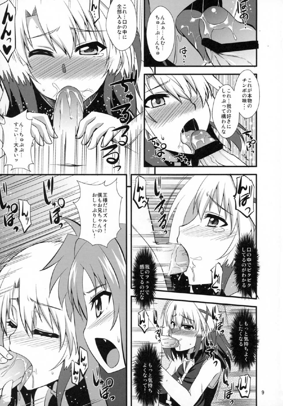 (Lyrical Magical 20) [Take Out (Zeros)] Dark Materials ni ai ni Kite (Magical Girl Lyrical Nanoha) - Page 9