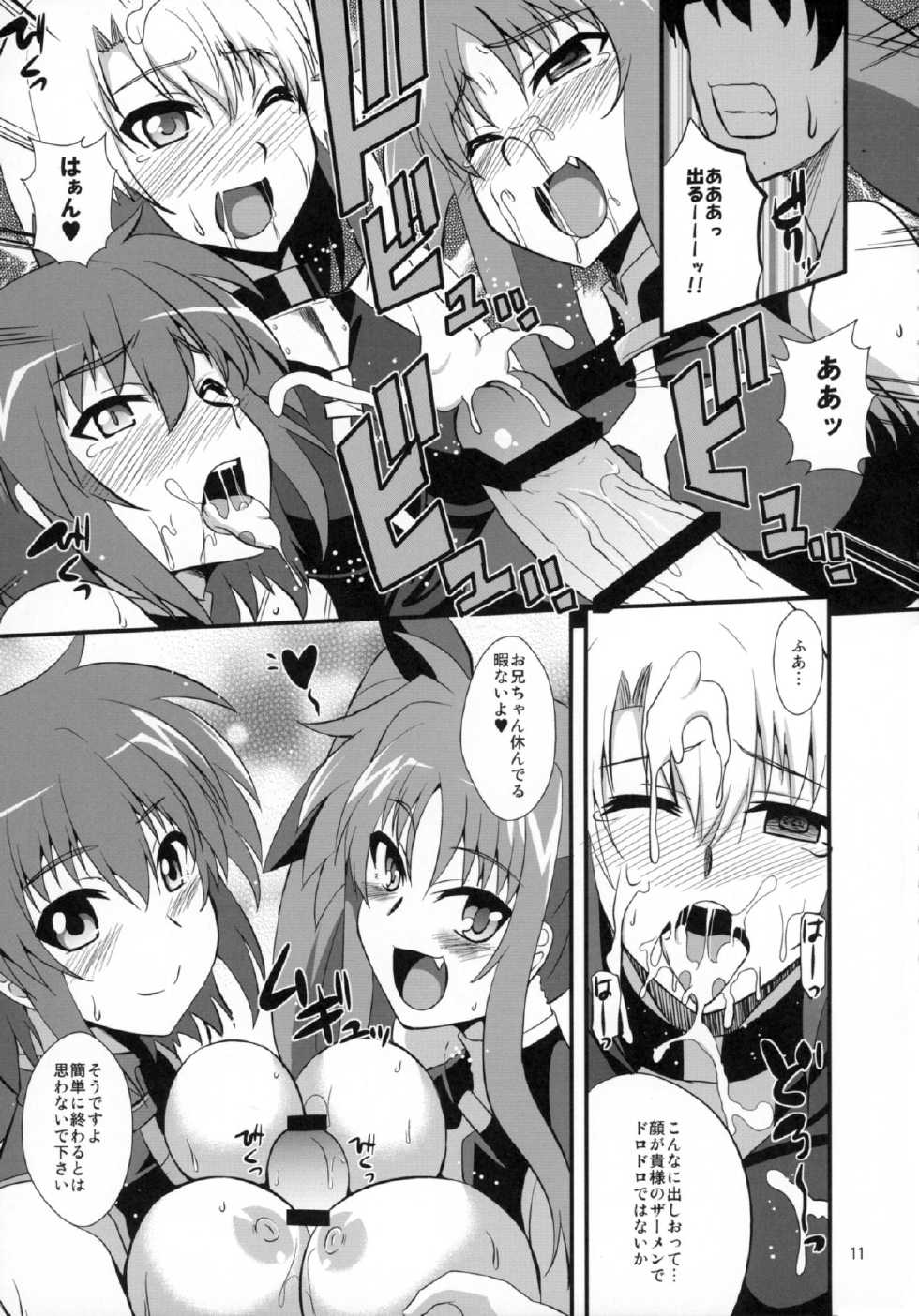 (Lyrical Magical 20) [Take Out (Zeros)] Dark Materials ni ai ni Kite (Magical Girl Lyrical Nanoha) - Page 11