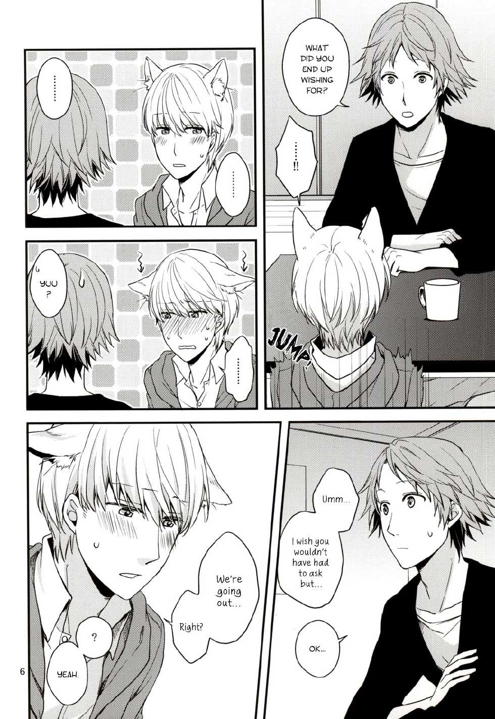 (C83) [Swallow Sky (Rihara)] CRAZY CAT LOVER (Persona 4) [English] [Kuro] - Page 5