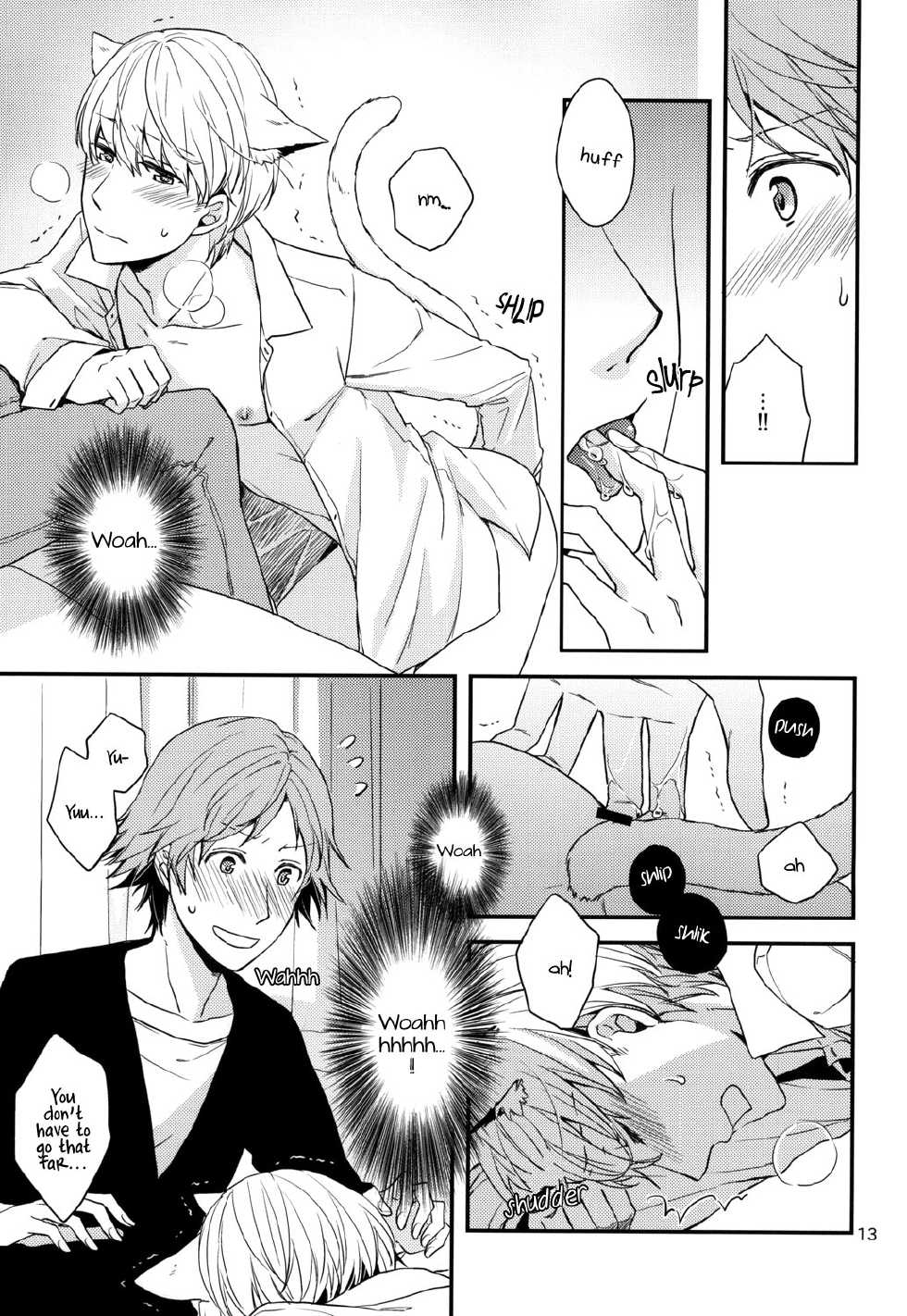 (C83) [Swallow Sky (Rihara)] CRAZY CAT LOVER (Persona 4) [English] [Kuro] - Page 12
