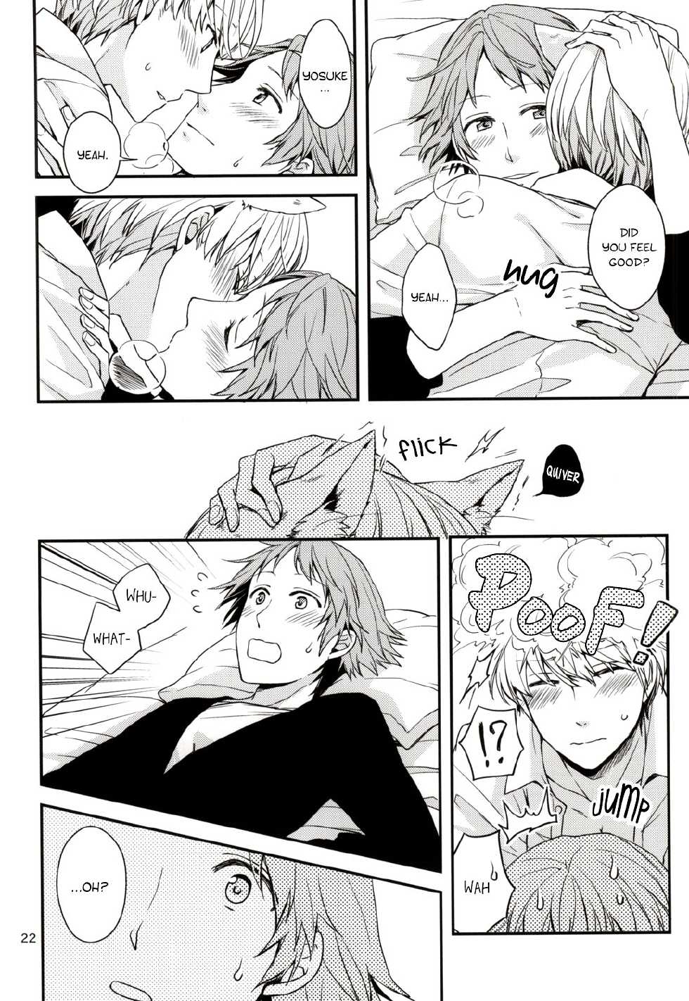 (C83) [Swallow Sky (Rihara)] CRAZY CAT LOVER (Persona 4) [English] [Kuro] - Page 21