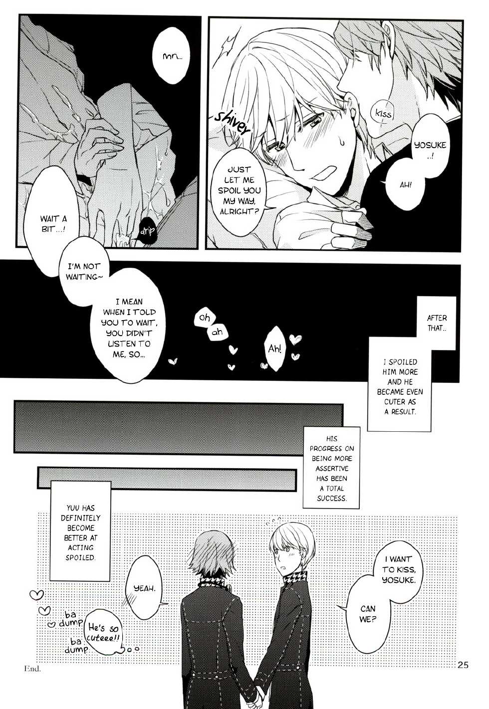 (C83) [Swallow Sky (Rihara)] CRAZY CAT LOVER (Persona 4) [English] [Kuro] - Page 24