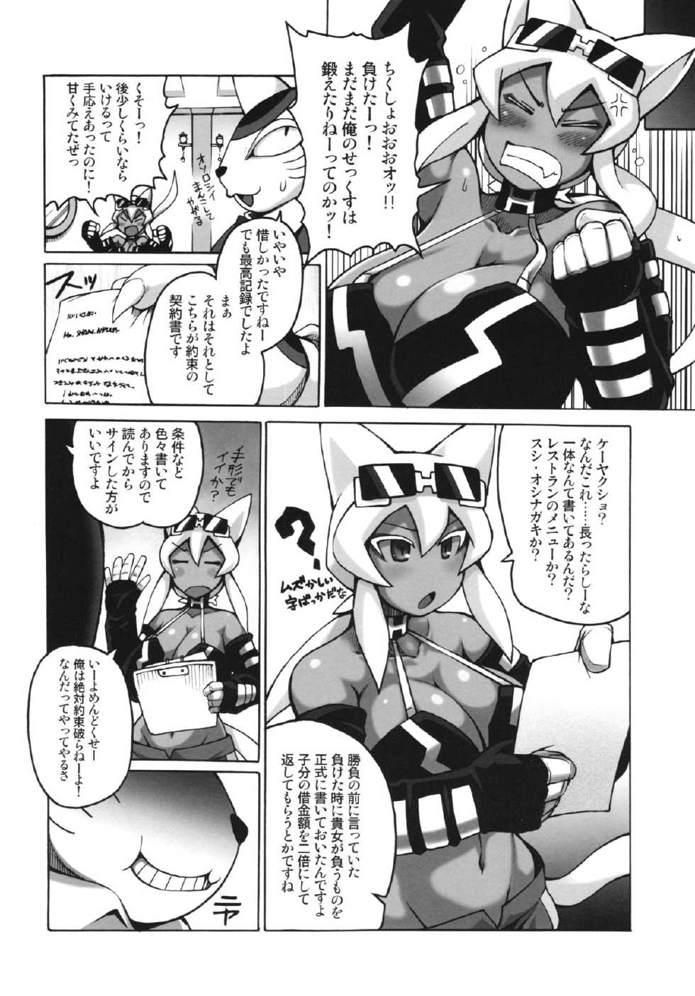 (C87) [Shimanto Seiryuu (Shimanto Youta)] Nekoneko Fight Nisarame (Kaiten Mutenmaru) - Page 12