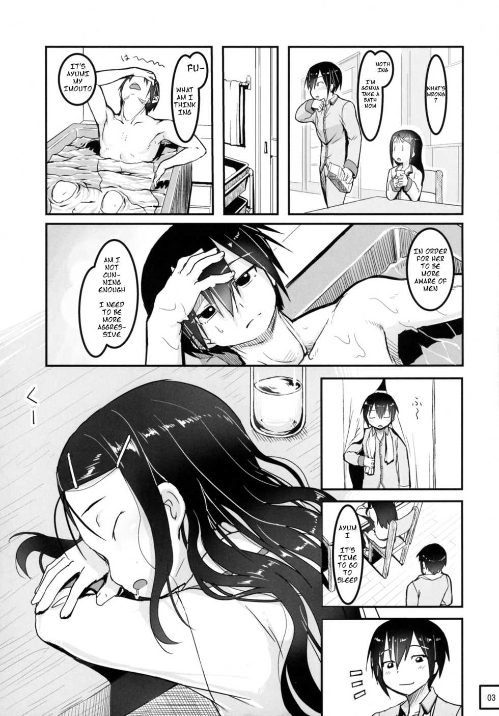 (C88) [Kuromahou Kenkyuujo (Nukaji)] SheStar! Imouto ga Kawaikatta node Karada o Notto tte Jii shitemita Kekka (Charlotte) [English] [dvinrtribution] - Page 5