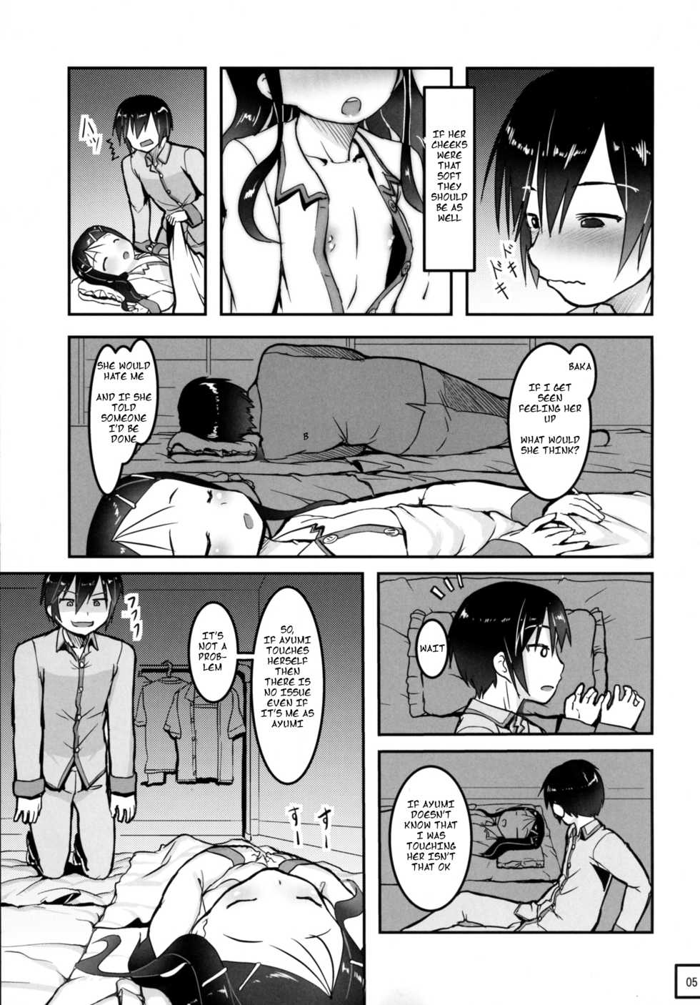 (C88) [Kuromahou Kenkyuujo (Nukaji)] SheStar! Imouto ga Kawaikatta node Karada o Notto tte Jii shitemita Kekka (Charlotte) [English] [dvinrtribution] - Page 7