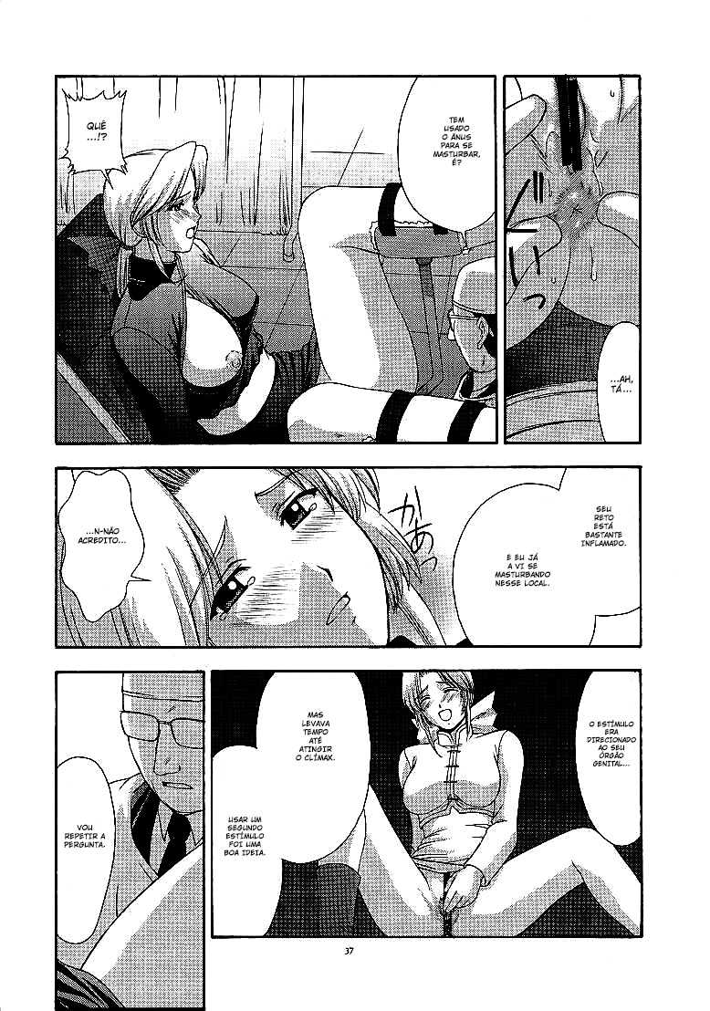 (C61) [Secret Society M (Kitahara Aki)] Utahime no shouzou 2 (Dead or Alive) [Portuguese-BR] [BartSSJ + HentaiDarking] - Page 36