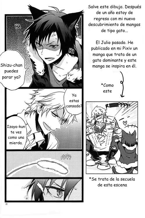 [Suidoku (Don Una)] mimimi (Durarara!) [Spanish] [LYLF-Otakurinos] - Page 23