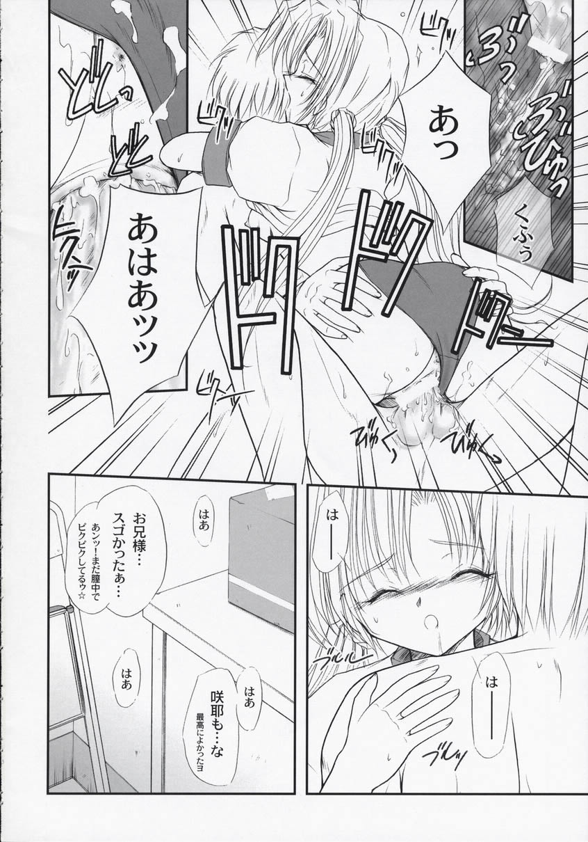 (CR33) [GAZEL FORM (Mafuyu no Suika)] SEXUAL SNIPER (Sister Princess) - Page 12