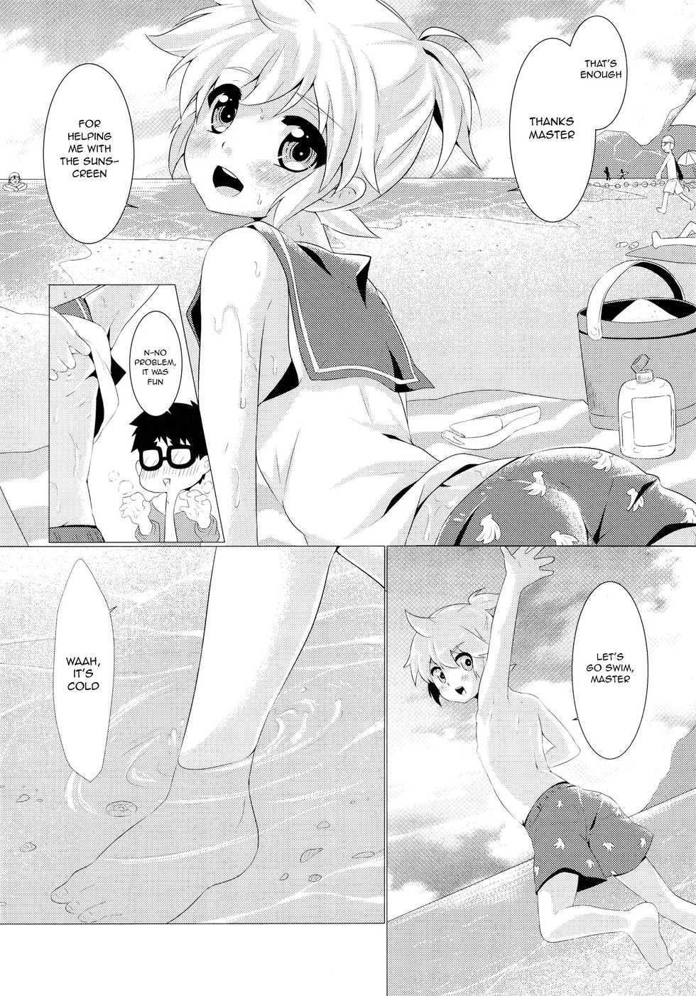 (C89) [O-Mars (Mars)] Happy Summer Time (Vocaloid) [English] [Shotachan] - Page 5