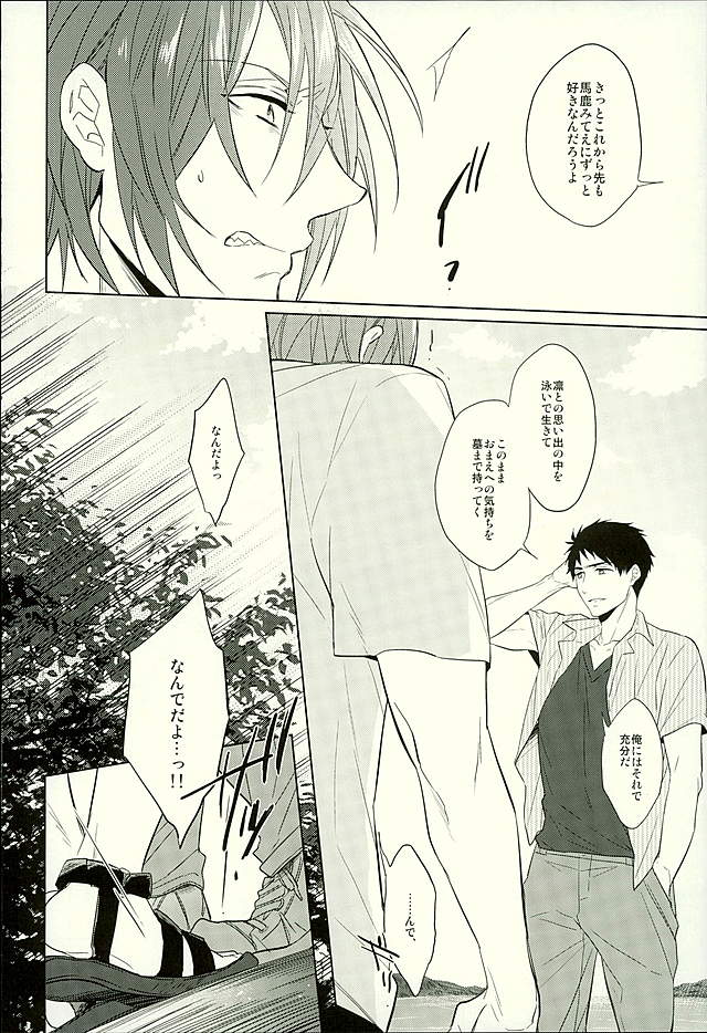 (C89) [Giselle (Rinkoyo)] Hatsukoi Ibun Kouhen (Free!) - Page 21