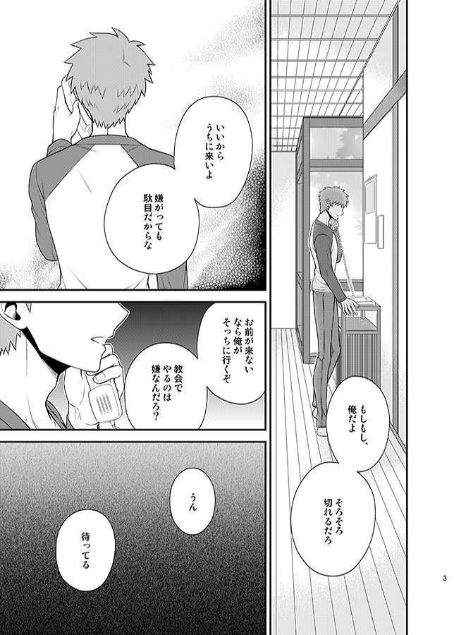 [TEKETO (Sanada)] Honshin (Fate/stay night) - Page 3