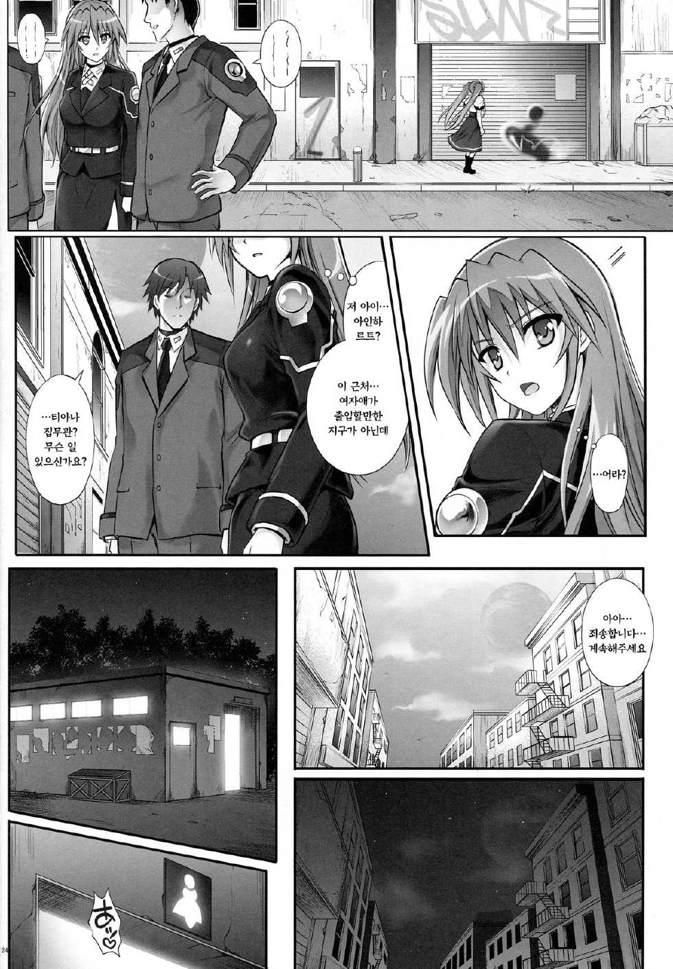 (C89) [Cyclone (Izumi, Reizei)] T-25 HAOOON (Mahou Shoujo Lyrical Nanoha) [Korean] - Page 23