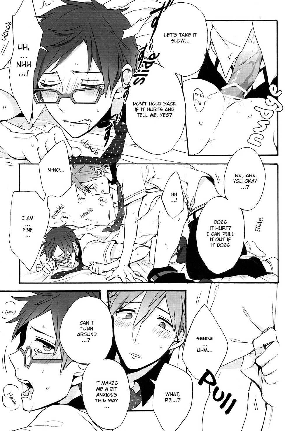 (GOOD COMIC CITY 20) Gekidan-Retro-Za (Oki Rumiru)] Utakata sukui (Free!) [English] [ebil_trio] - Page 15