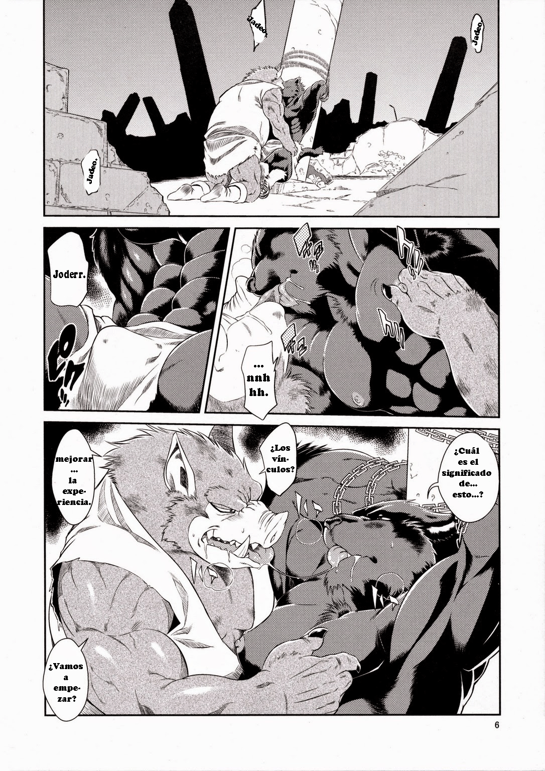 (C76) [Sweet Taste (Amakuchi)] Juuma Retsuden | Leyenda de la Bestia Demoniaca (Dragon Quest Retsuden Roto no Monshou) [Spanish] [Tori-Traducciones] - Page 7