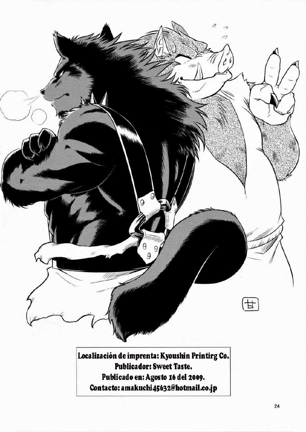 (C76) [Sweet Taste (Amakuchi)] Juuma Retsuden | Leyenda de la Bestia Demoniaca (Dragon Quest Retsuden Roto no Monshou) [Spanish] [Tori-Traducciones] - Page 25