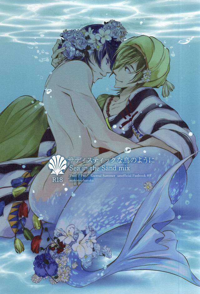 (SUPERKansai21) [Niche (Chiyo)] Sadistic na Tori no You ni - Sea in the Sand mix (Free!) - Page 1