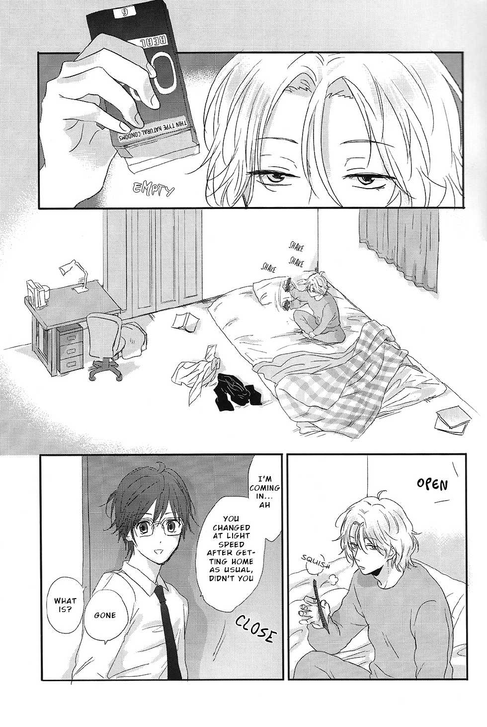 (Muteki no LOVE Prince) [ajiMi (Maiji)] Suki Suki Skin (Binan Koukou Chikyuu Bouei-bu LOVE!) [English] [ebil_trio] - Page 2