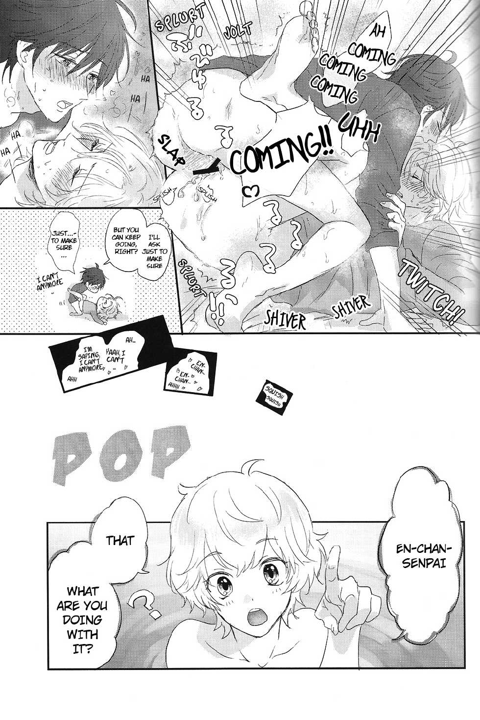 (Muteki no LOVE Prince) [ajiMi (Maiji)] Suki Suki Skin (Binan Koukou Chikyuu Bouei-bu LOVE!) [English] [ebil_trio] - Page 24