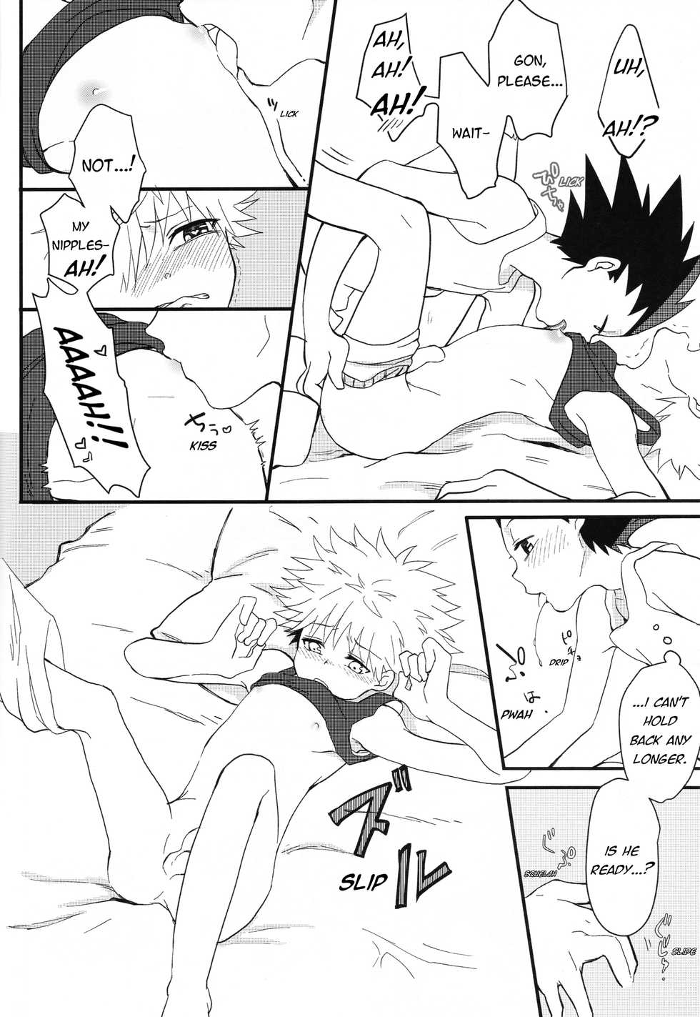 (SUPER24) [L∞P!! (Akari)] Yoi ko wa mane o shite wa ikemasen | Do not try this at home (Hunter x Hunter) [English]  [HXH-Doujinshilivejournal] - Page 14
