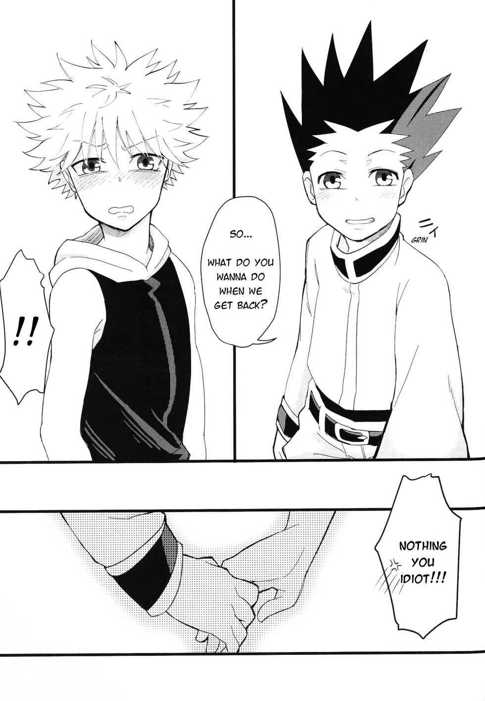 (SUPER24) [L∞P!! (Akari)] Yoi ko wa mane o shite wa ikemasen | Do not try this at home (Hunter x Hunter) [English]  [HXH-Doujinshilivejournal] - Page 23