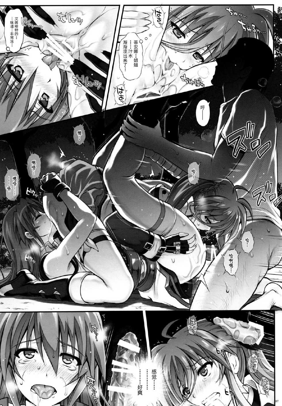 (C89) [Cyclone (Izumi, Reizei)] T-25 HAOOON (Mahou Shoujo Lyrical Nanoha) [Chinese] [魔法猪汉化]　 - Page 37