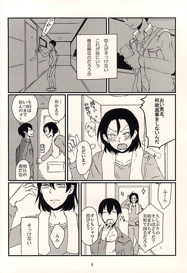 (Sakamichi Climb! 9) [KamikuzuR (Anzai Youko)] Futari Asobi (Yowamushi Pedal) - Page 2