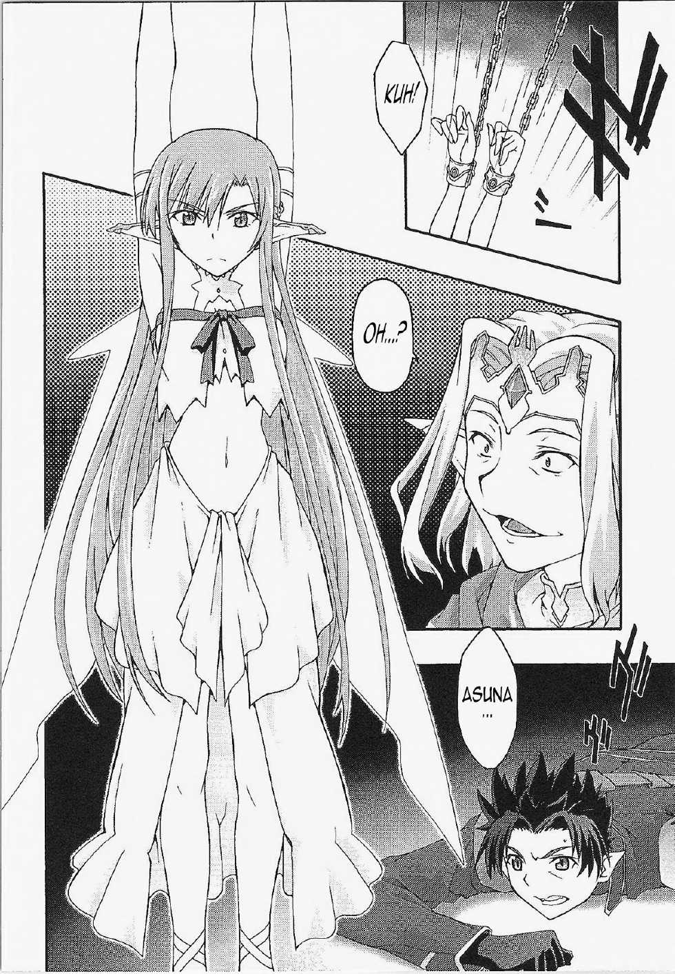 [sandglass (Uyuu Atsuno)] ochiru -asuna- (Sword Art Online) [Spanish] [Español-MX] - Page 5