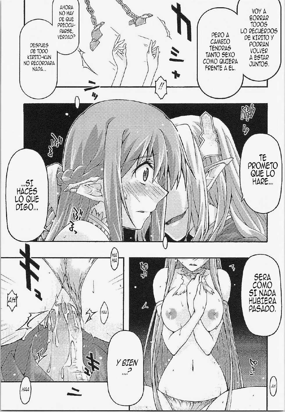 [sandglass (Uyuu Atsuno)] ochiru -asuna- (Sword Art Online) [Spanish] [Español-MX] - Page 28