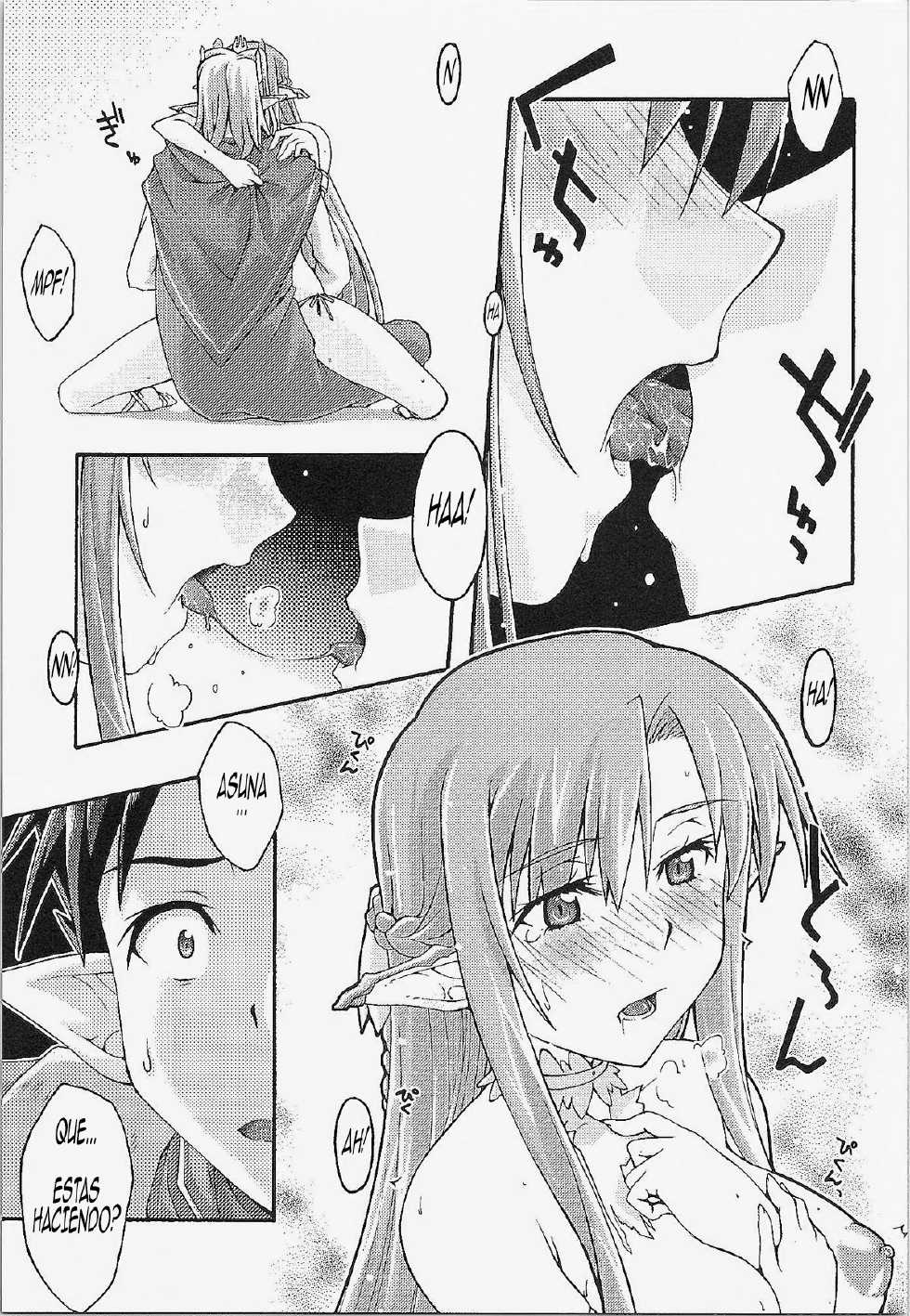 [sandglass (Uyuu Atsuno)] ochiru -asuna- (Sword Art Online) [Spanish] [Español-MX] - Page 30