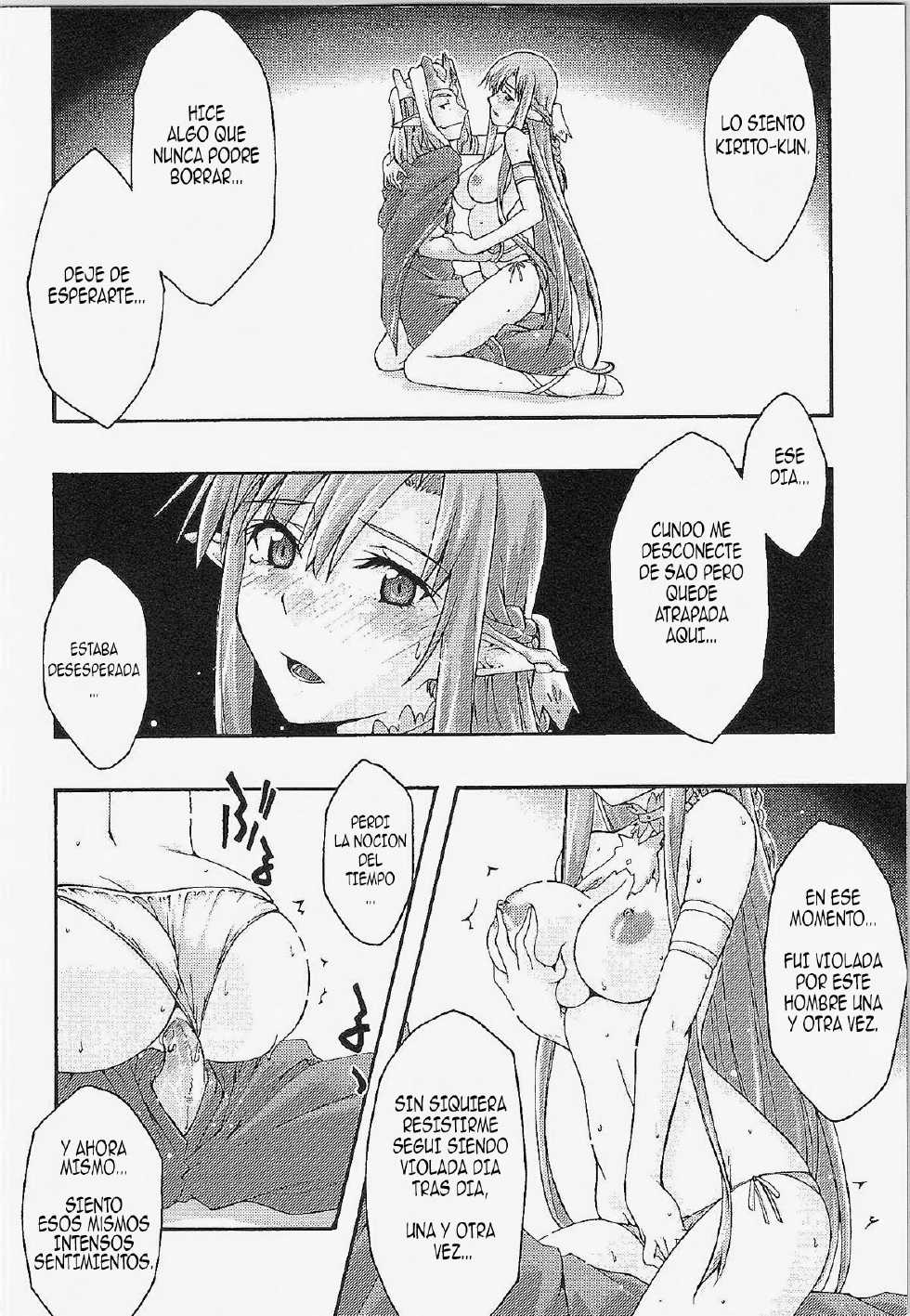 [sandglass (Uyuu Atsuno)] ochiru -asuna- (Sword Art Online) [Spanish] [Español-MX] - Page 31