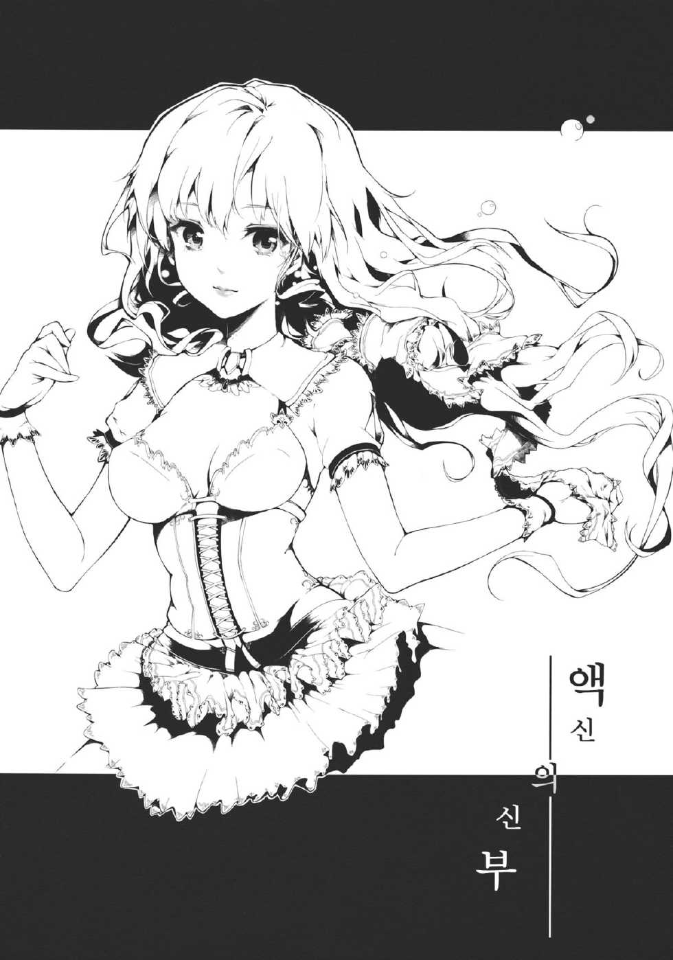 (C81) [Gyokotsu Kouzou (Kapo)] Brautkleid (Touhou Project) [Korean] - Page 4