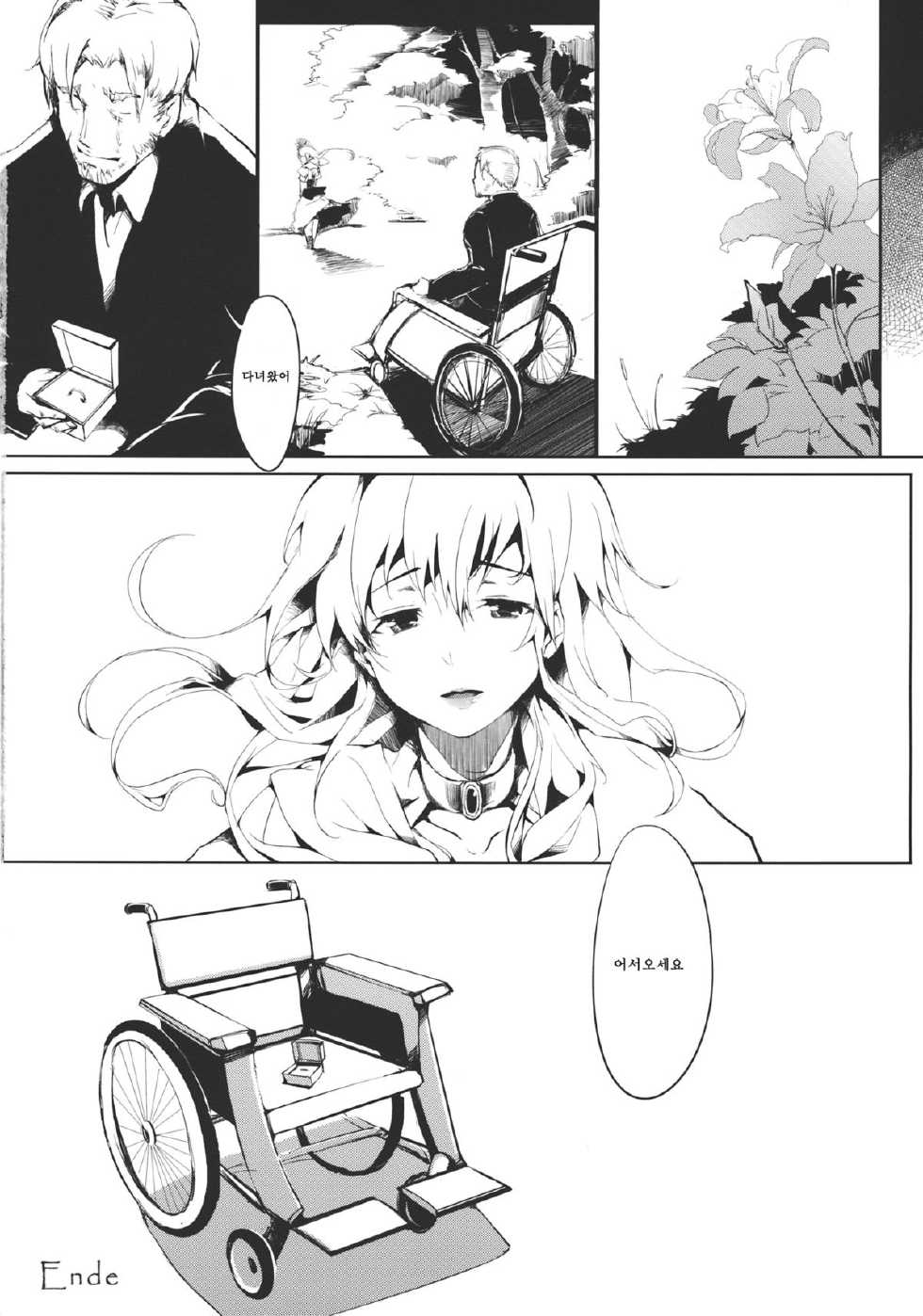 (C81) [Gyokotsu Kouzou (Kapo)] Brautkleid (Touhou Project) [Korean] - Page 22