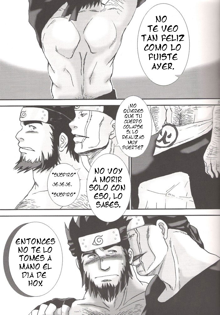 (C67) [Meguro Teikoku (Meguro)] Konoha Hige Jouka (Naruto) [Spanish] [Tori-traducciones] - Page 4