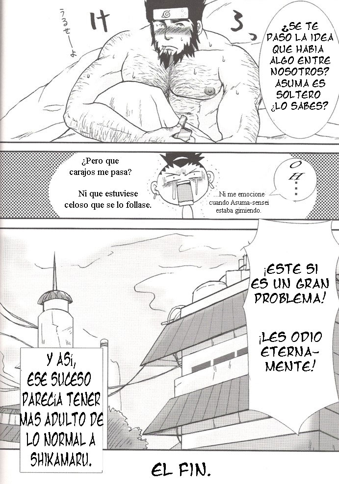 (C67) [Meguro Teikoku (Meguro)] Konoha Hige Jouka (Naruto) [Spanish] [Tori-traducciones] - Page 27