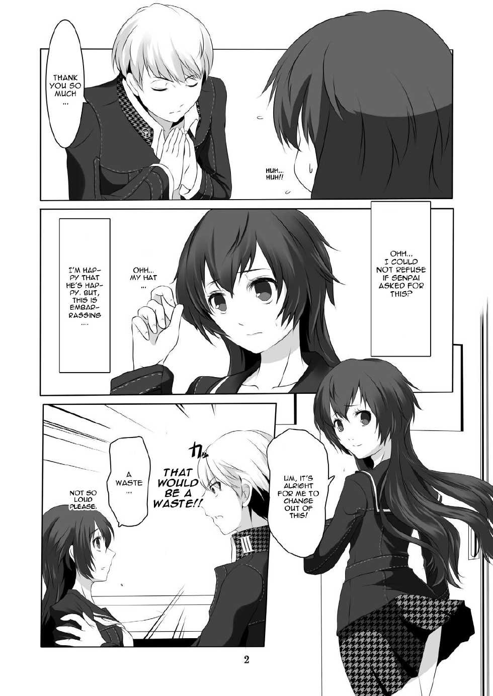 [Tamokuteki Kuukan (Tamo)] Persona 4 : The Doujin #3 #4 (Persona 4) [English] [CGrascal] [Digital] - Page 3