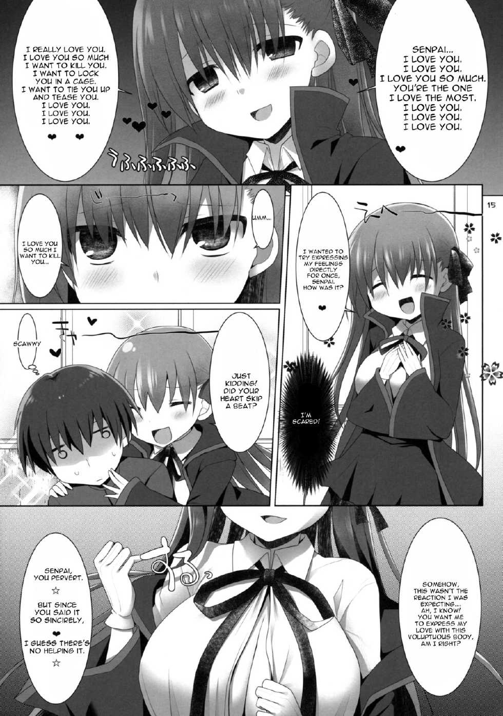 (C86) [Kujira Logic, TOYBOX (Kujiran, Kurikara)] Goshujin-sama Oppai desu yo!! 2 (Fate/EXTRA CCC) [English] [constantly] - Page 14