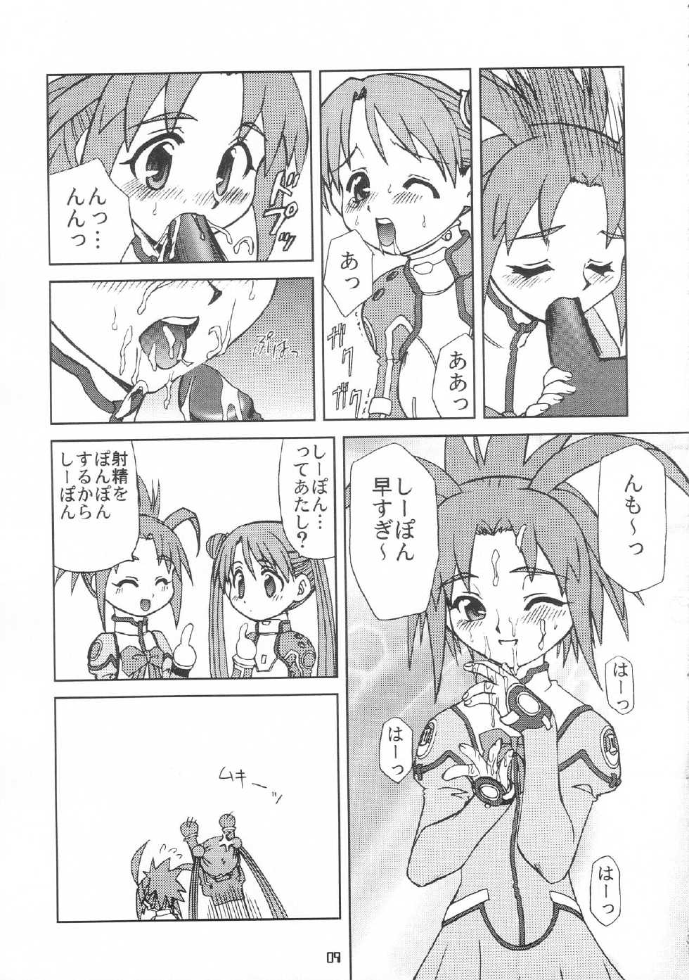 (C64) [YOUKI M.K.C. (Youki Akira, Saeki Tatsuya)] U wa Uchuu no Stellvia no U (Uchuu no Stellvia) - Page 8