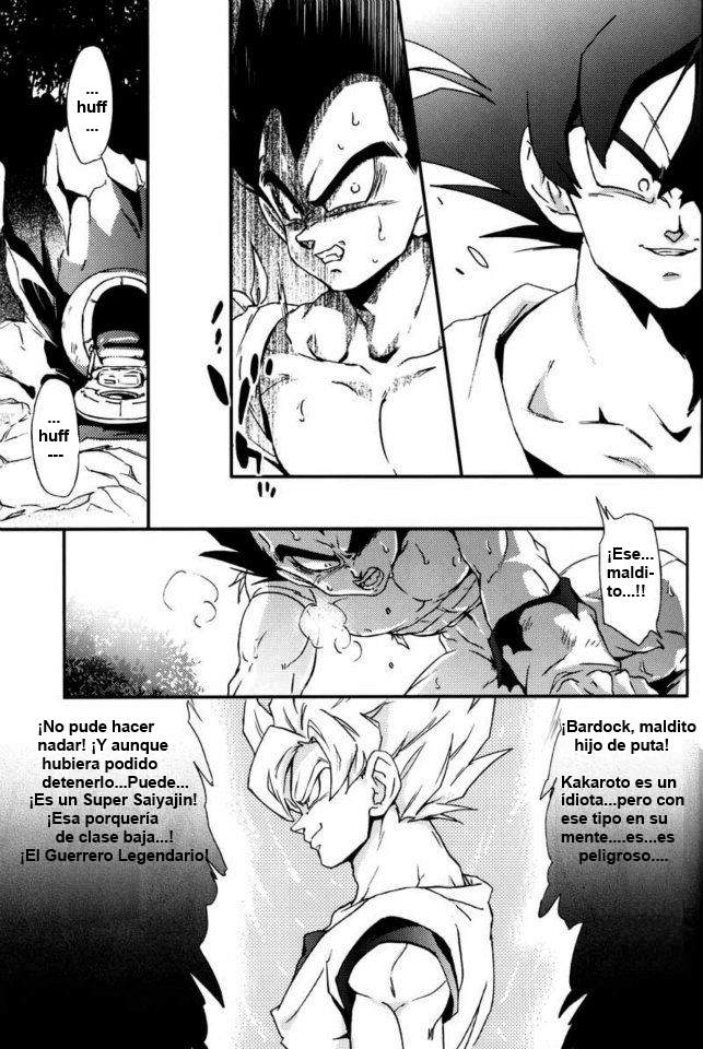 (C75) [Dokugunryu (Norazi, Komakawa Rimi)] Kemono-tachi wa Furusato o Mezasu | La Venganza de Bardock (Dragon Ball Z) [Spanish] [akaneskitten] - Page 26