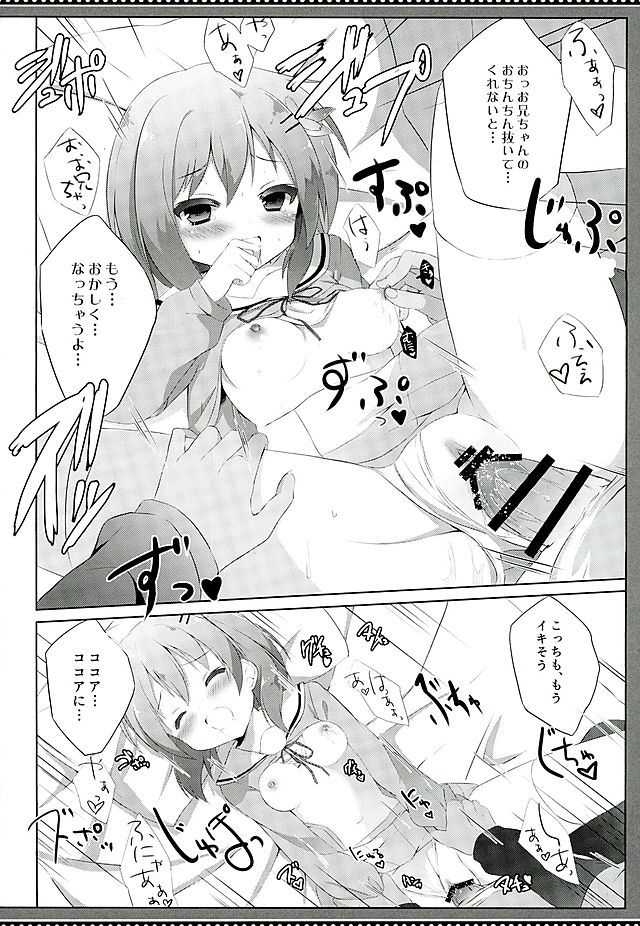 (C89) [DOGYEAR (Kujou Danbo)] Kokoa Complex (Gochuumon wa Usagi desu ka?) - Page 13