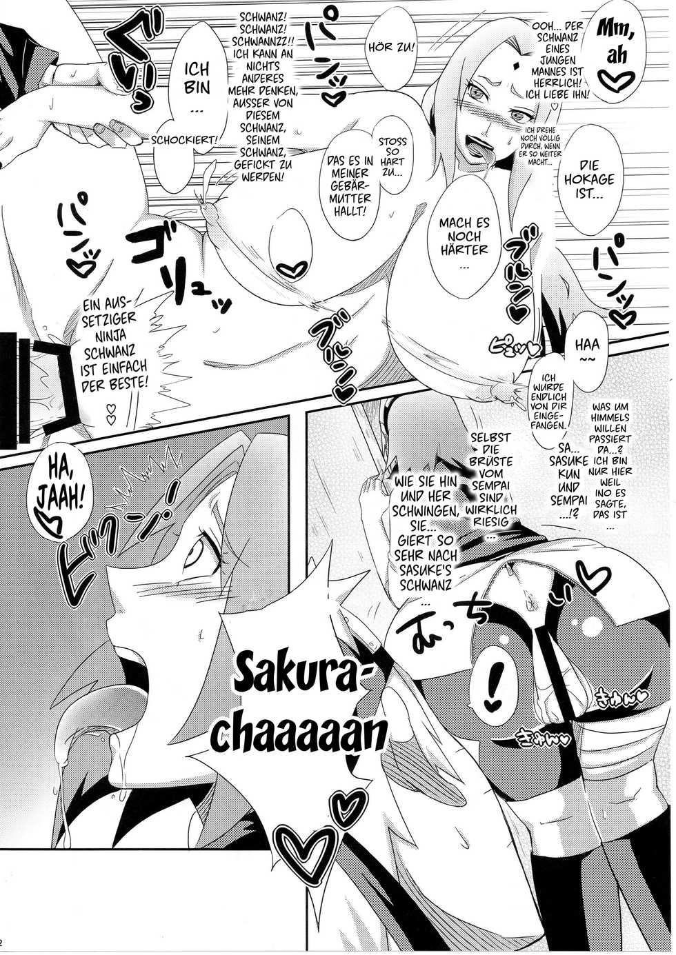 (C85) [Pucchu (Echigawa Ryuuka)] Konoha no Bitch-chan! | Konoha's Bitches! (Naruto) [German] [SchmidtSST] - Page 21