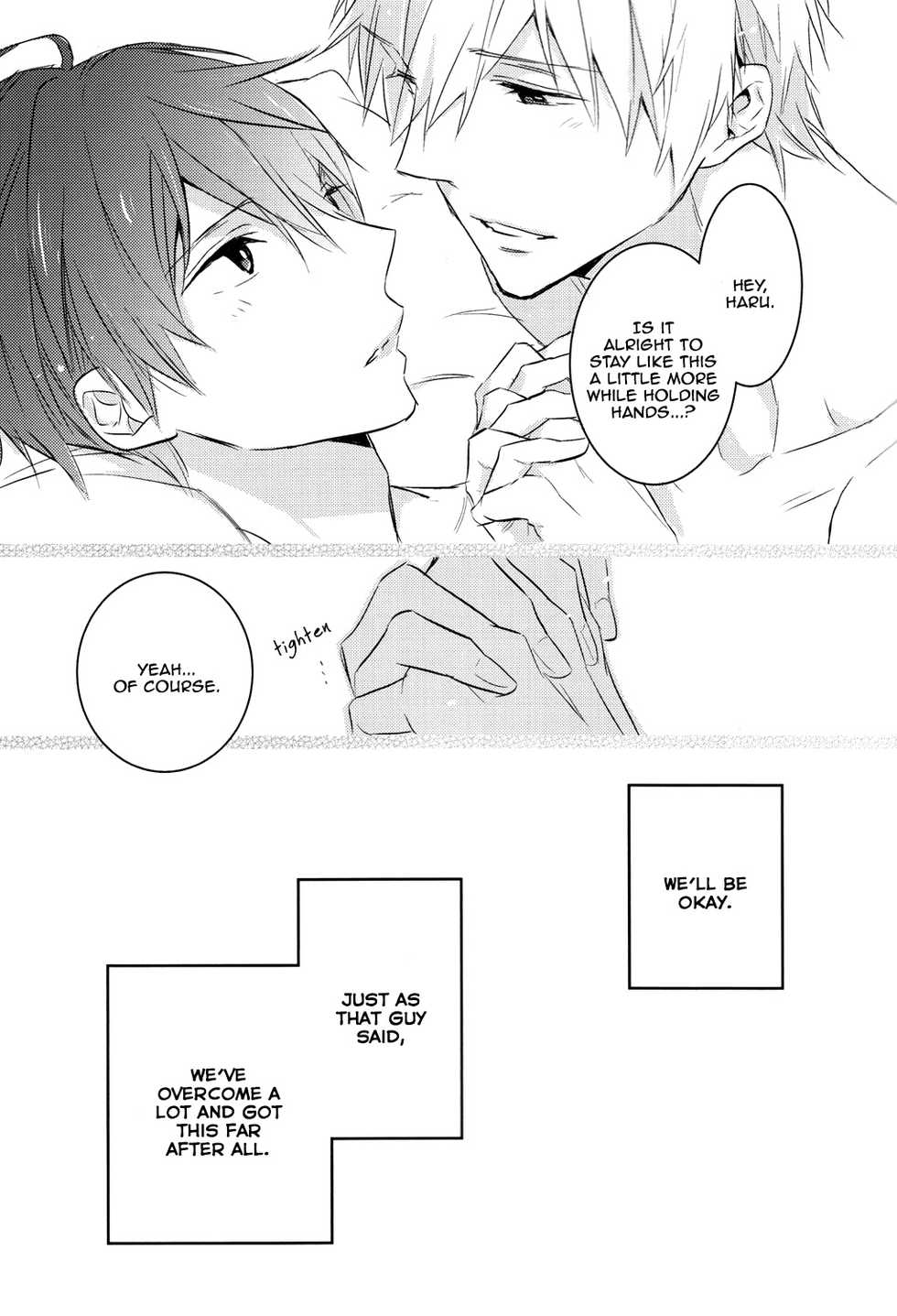 (SUPER24) [Sneeeze (Kubu)] Futari no Makoto (Free!) [English] [MGQR Scans] - Page 28