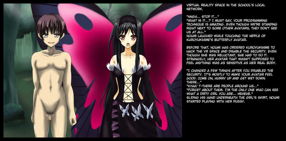 [Free Color 814] Kyouhaku Sareru Kasoku Shoujo-tachi ~Kuroyukihime, Sishou no Baai~ | Threatened Accelerated Girls ~Kuroyukihime and Fuuko are Blackmailed~ (Accel World) [English] [MintVoid] - Page 11