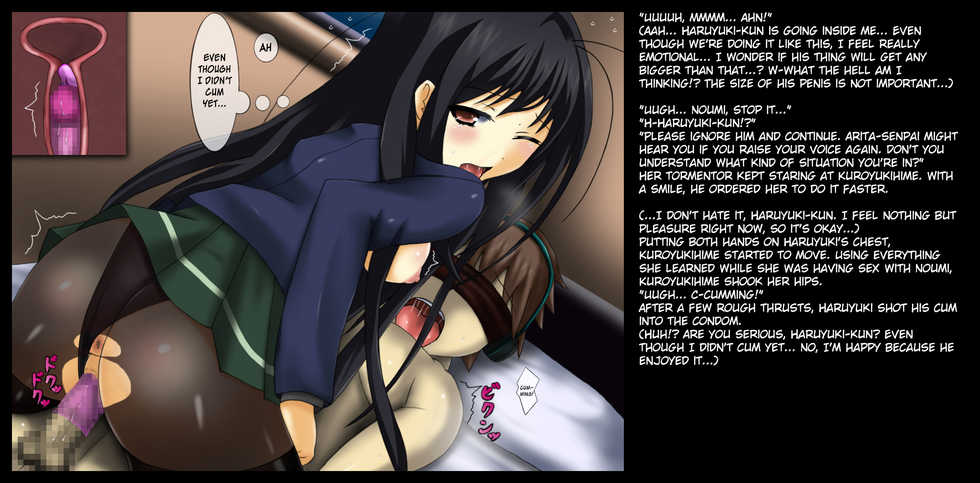 [Free Color 814] Kyouhaku Sareru Kasoku Shoujo-tachi ~Kuroyukihime, Sishou no Baai~ | Threatened Accelerated Girls ~Kuroyukihime and Fuuko are Blackmailed~ (Accel World) [English] [MintVoid] - Page 15