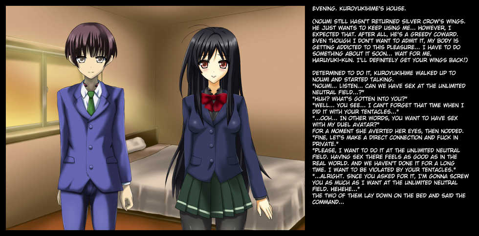 [Free Color 814] Kyouhaku Sareru Kasoku Shoujo-tachi ~Kuroyukihime, Sishou no Baai~ | Threatened Accelerated Girls ~Kuroyukihime and Fuuko are Blackmailed~ (Accel World) [English] [MintVoid] - Page 23